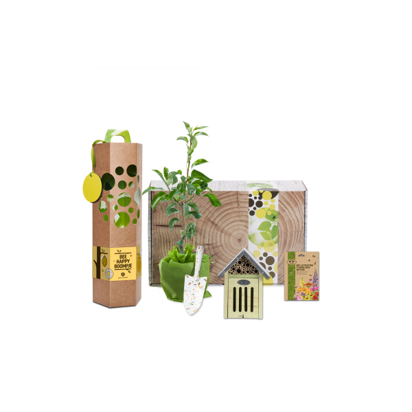 Cadeaupakket Bee Happy boompje