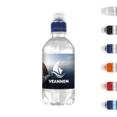 Flesjes bronwater - 330 ml met sportdop